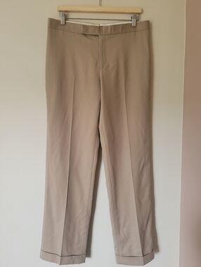 Ralph Lauren Collection Vintage Wool Women's Trouser Pants Purple Label Size 12
